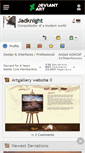 Mobile Screenshot of jadknight.deviantart.com