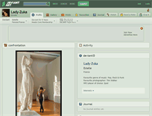 Tablet Screenshot of lady-zuka.deviantart.com