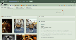 Desktop Screenshot of bard71.deviantart.com