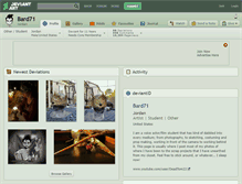 Tablet Screenshot of bard71.deviantart.com