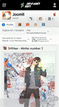 Mobile Screenshot of joomii.deviantart.com