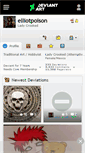 Mobile Screenshot of elliotpoison.deviantart.com