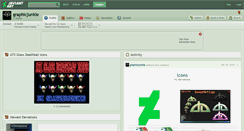 Desktop Screenshot of graphicjunkie.deviantart.com