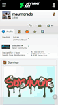 Mobile Screenshot of maumorado.deviantart.com