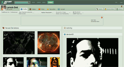 Desktop Screenshot of lerock-dmt.deviantart.com