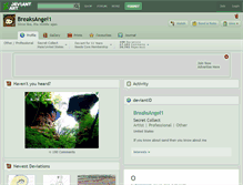 Tablet Screenshot of breaksangel1.deviantart.com