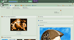 Desktop Screenshot of minhart.deviantart.com