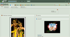 Desktop Screenshot of kaskuser.deviantart.com