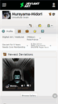 Mobile Screenshot of murayama-midori.deviantart.com