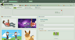 Desktop Screenshot of perfect-reality.deviantart.com