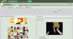 Desktop Screenshot of istonecloud.deviantart.com