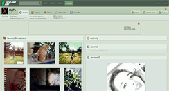 Desktop Screenshot of mxps.deviantart.com