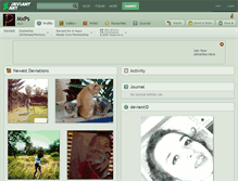 Tablet Screenshot of mxps.deviantart.com