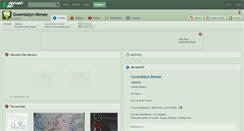 Desktop Screenshot of gwendolyn-renee.deviantart.com
