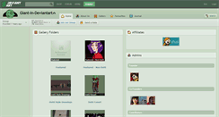 Desktop Screenshot of giant-in-deviantart.deviantart.com