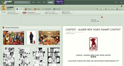 Desktop Screenshot of lycatel.deviantart.com
