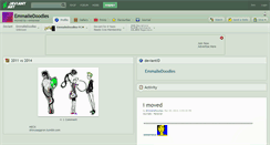 Desktop Screenshot of emmaliedoodles.deviantart.com