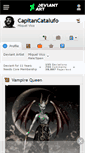 Mobile Screenshot of capitancatalufo.deviantart.com