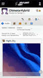 Mobile Screenshot of chimera-hybrid.deviantart.com