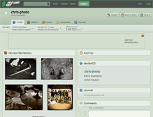 Tablet Screenshot of chris-photo.deviantart.com