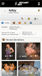 Mobile Screenshot of lustyy.deviantart.com