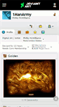 Mobile Screenshot of 1manarmy.deviantart.com