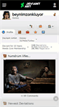 Mobile Screenshot of beynimzonkluyor.deviantart.com