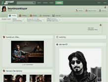 Tablet Screenshot of beynimzonkluyor.deviantart.com