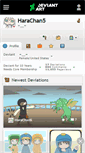 Mobile Screenshot of harachan5.deviantart.com