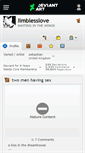 Mobile Screenshot of limblesslove.deviantart.com