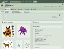 Tablet Screenshot of palkialegend.deviantart.com