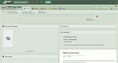 Desktop Screenshot of i-troll-your-face.deviantart.com