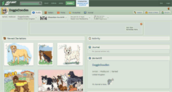 Desktop Screenshot of doggiedoodles.deviantart.com