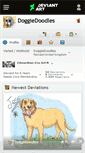 Mobile Screenshot of doggiedoodles.deviantart.com