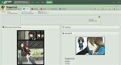 Desktop Screenshot of dragoncraz.deviantart.com