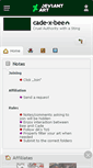 Mobile Screenshot of cade-x-bee.deviantart.com