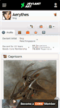 Mobile Screenshot of aerythes.deviantart.com