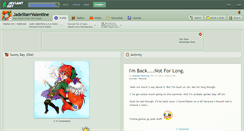 Desktop Screenshot of jadestarrvalentine.deviantart.com