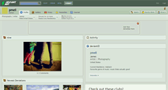 Desktop Screenshot of pmell.deviantart.com