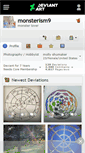 Mobile Screenshot of monsterism9.deviantart.com