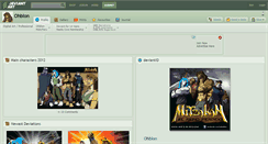 Desktop Screenshot of ohblon.deviantart.com