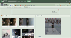 Desktop Screenshot of lumsx.deviantart.com