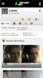 Mobile Screenshot of lumsx.deviantart.com
