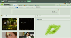 Desktop Screenshot of deeprana94.deviantart.com