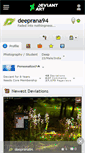 Mobile Screenshot of deeprana94.deviantart.com