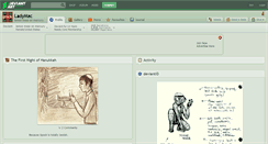 Desktop Screenshot of ladymac.deviantart.com