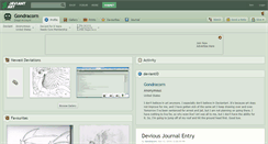 Desktop Screenshot of gondracorn.deviantart.com