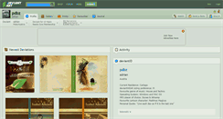 Desktop Screenshot of pdbz.deviantart.com