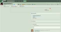 Desktop Screenshot of mslinkenparkfan13.deviantart.com