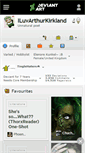 Mobile Screenshot of iluvarthurkirkland.deviantart.com